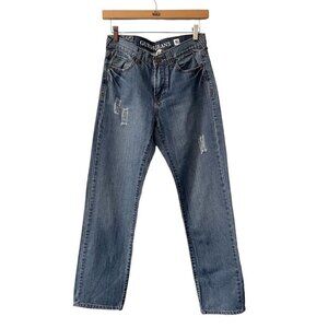 GUESS Blue Skinny Distressed Jeans Youth Boys Size 16 Pockets Casual Denim